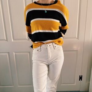 forever 21 striped sweater